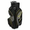 PowaKaddy Premium Tech Golf Cart Bag -Golf Gloves Sales 2020 powakaddy premium tech cart bag black yellow 1 1