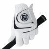 FootJoy WeatherSof Golf Glove 1 FootJoy WeatherSof Golf Glove -Golf Gloves Sales Footjoy WeatherSof Glove White FJ66245E 8
