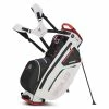 Big Max Aqua Hybrid 3 Golf Stand Bag 1 Big Max Aqua Hybrid 3 Golf Stand Bag -Golf Gloves Sales big max aqua hybrid 3 golf stand bag black white red