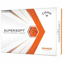 Callaway Supersoft Matte Orange Golf Balls