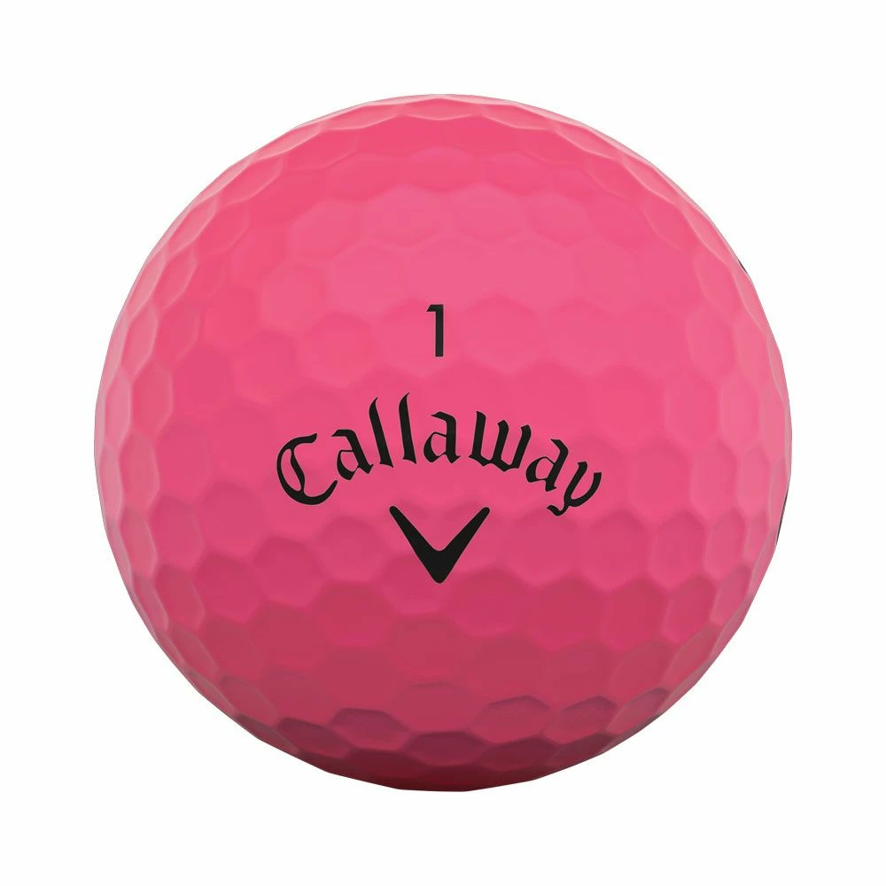 Callaway Supersoft Matte Pink Golf Balls 4 Callaway Supersoft Matte Pink Golf Balls - Image 2
