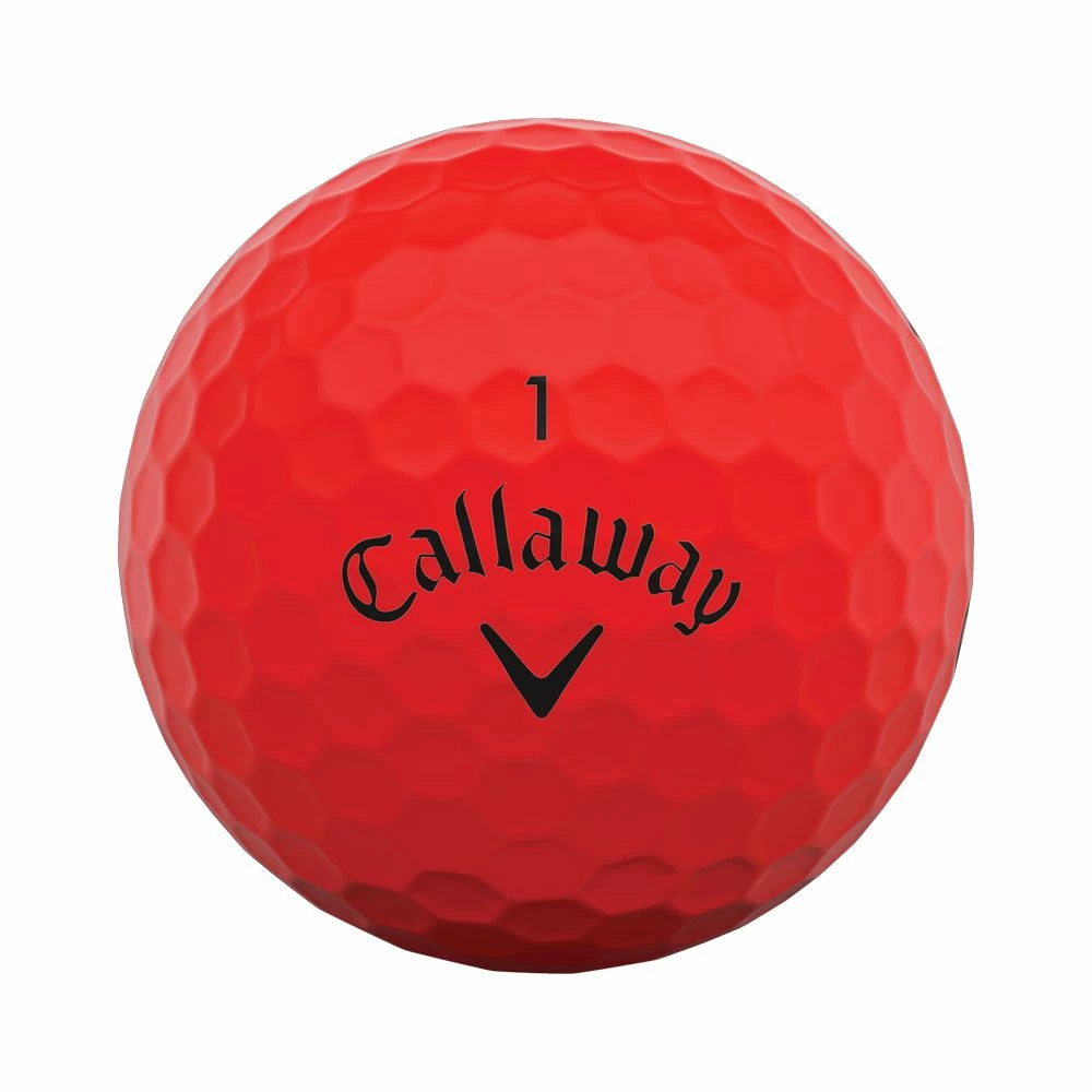 Callaway Supersoft Matte Red Golf Balls 4 Callaway Supersoft Matte Red Golf Balls - Image 2