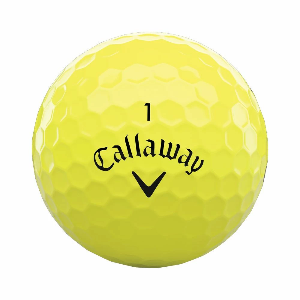 Callaway Supersoft MAX Yellow Golf Balls 4 Callaway Supersoft MAX Yellow Golf Balls - Image 2