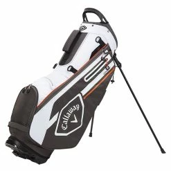 Callaway Chev Golf Stand Bag -Golf Gloves Sales callaway 2022 chev stand bag charcoal white orange