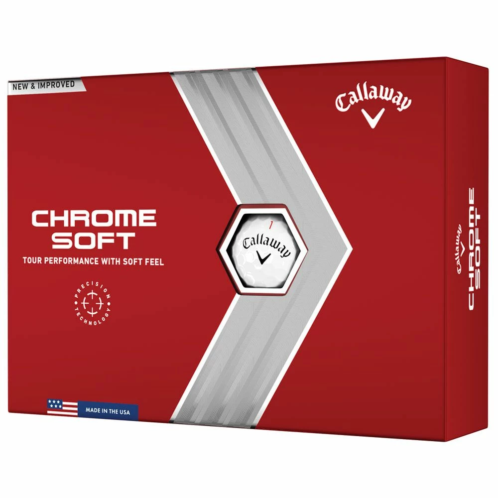 Callaway Chrome Soft 2022 Golf Balls 3 Callaway Chrome Soft 2022 Golf Balls