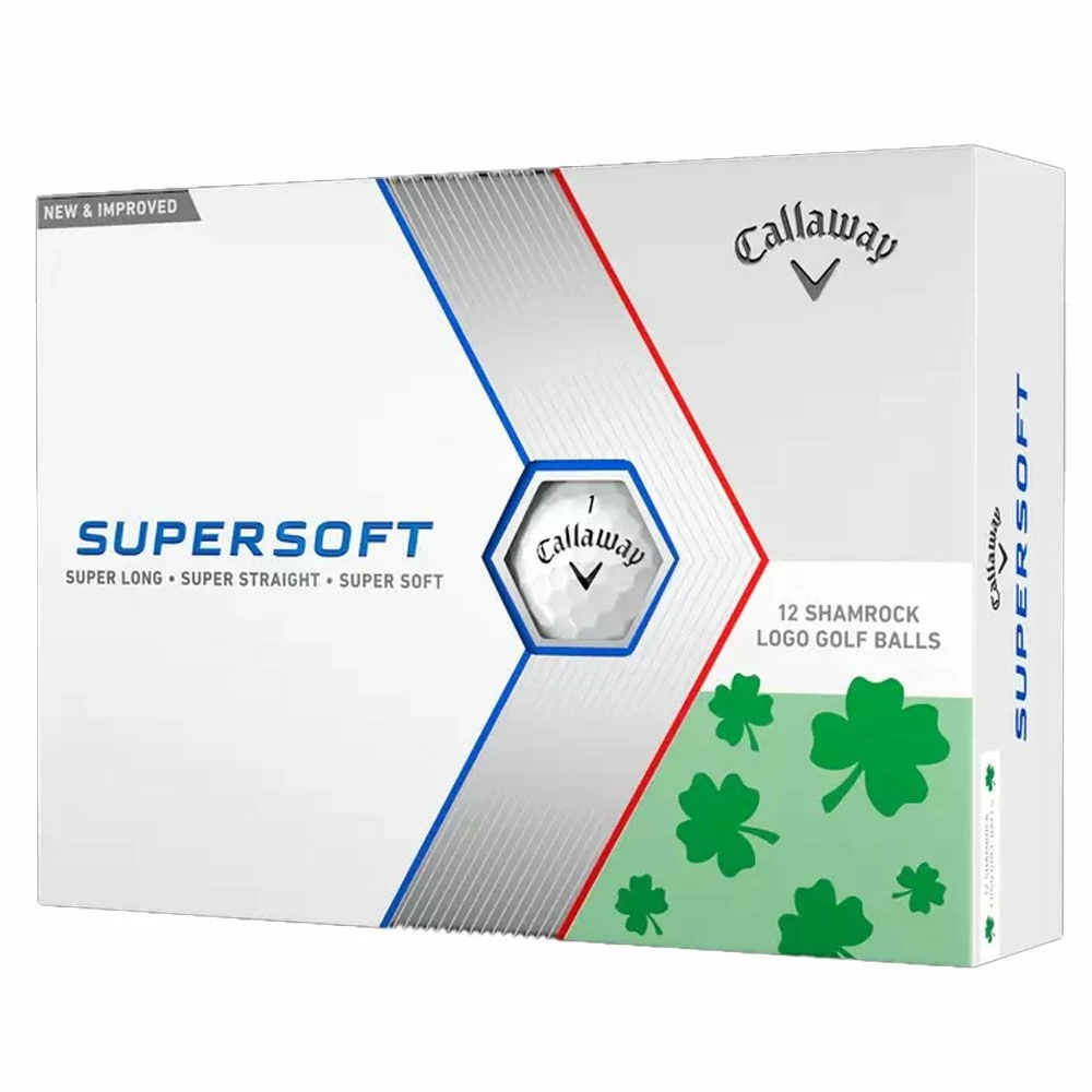 Callaway Supersoft 2023 Shamrock Golf Balls 3 Callaway Supersoft 2023 Shamrock Golf Balls