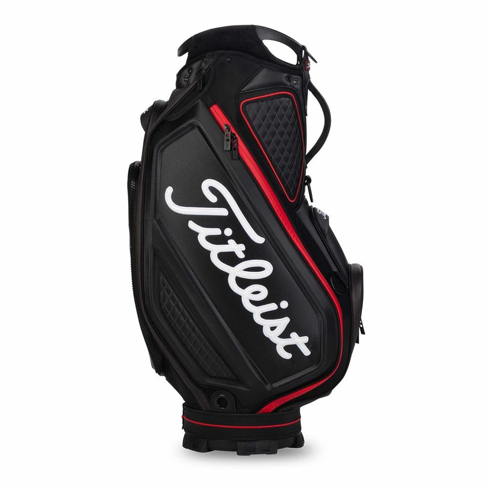 Titleist Jet Black 9.5" Tour Golf Staff Bag 4 Titleist Jet Black 9.5" Tour Golf Staff Bag - Image 2