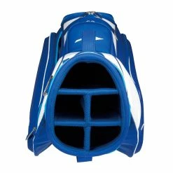 Mizuno Tour Limited Edition Golf Cart Bag -Golf Gloves Sales mizuno limited edition tour cartbag blue white divider 1