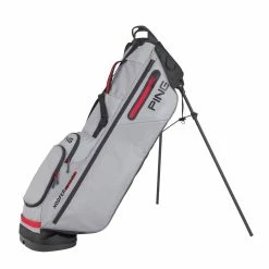 Ping Hoofer Craz-E Lite Golf Stand Bag -Golf Gloves Sales ping 2020 hoofer craze lite golf stand bag grey black scarlet