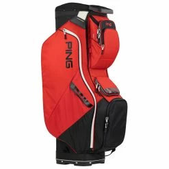 Ping Traverse Golf Cart Bag -Golf Gloves Sales ping traverse 2023 golf cart bag red black white 1