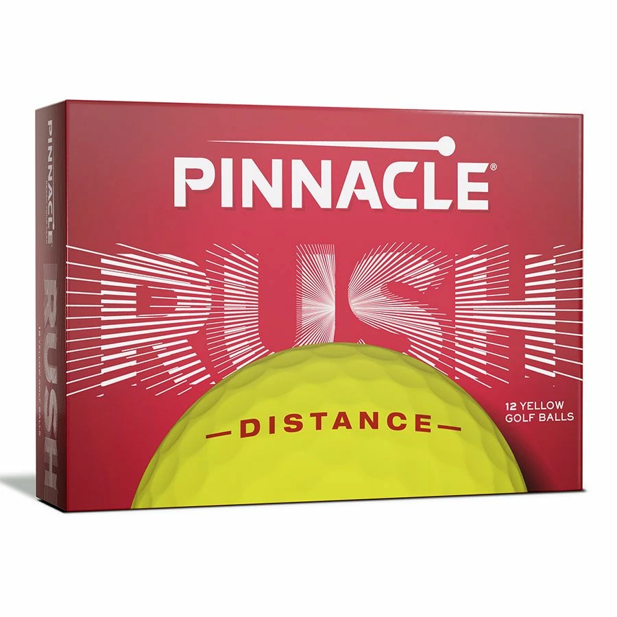 Pinnacle Rush Yellow Golf Balls - 15 Ball Pack 3 Pinnacle Rush Yellow Golf Balls - 15 Ball Pack