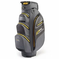 PowaKaddy Dri Tech Golf Cart Bag -Golf Gloves Sales powakaddy dri tech waterproof golf cart bag gunmetal yellow