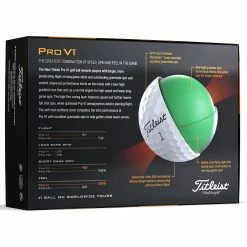 Titleist Pro V1 2023 Golf Balls 7 Titleist Pro V1 2023 Golf Balls -Golf Gloves Sales prov1 white packaging back