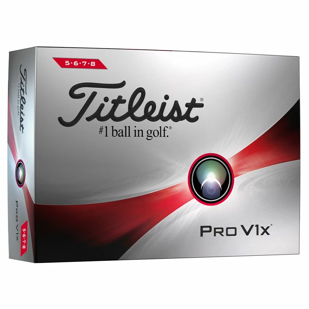 Titleist Pro V1x 2023 High Numbers Golf Balls 3 Titleist Pro V1x 2023 High Numbers Golf Balls