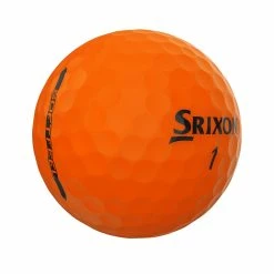 Srixon Soft Feel 2023 Brite Orange Golf Balls -Golf Gloves Sales soft feel brite orange side