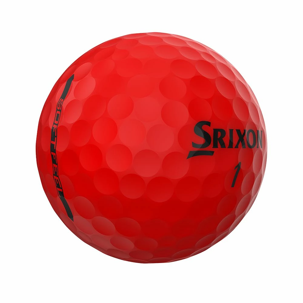 Srixon Soft Feel 2023 Brite Red Golf Balls 5 Srixon Soft Feel 2023 Brite Red Golf Balls - Image 3