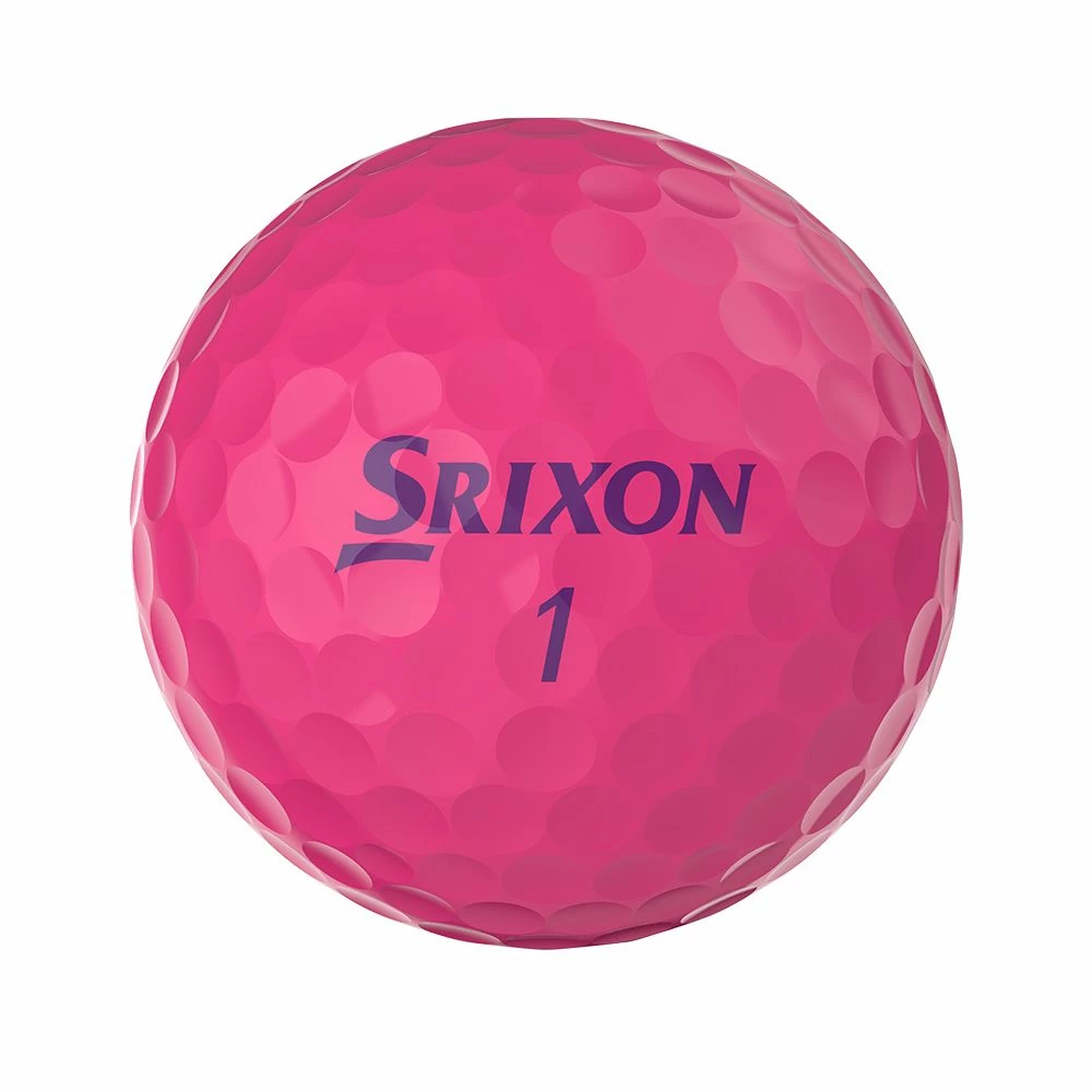 Srixon Soft Feel 2023 Lady Passion Pink Golf Balls 4 Srixon Soft Feel 2023 Lady Passion Pink Golf Balls - Image 2