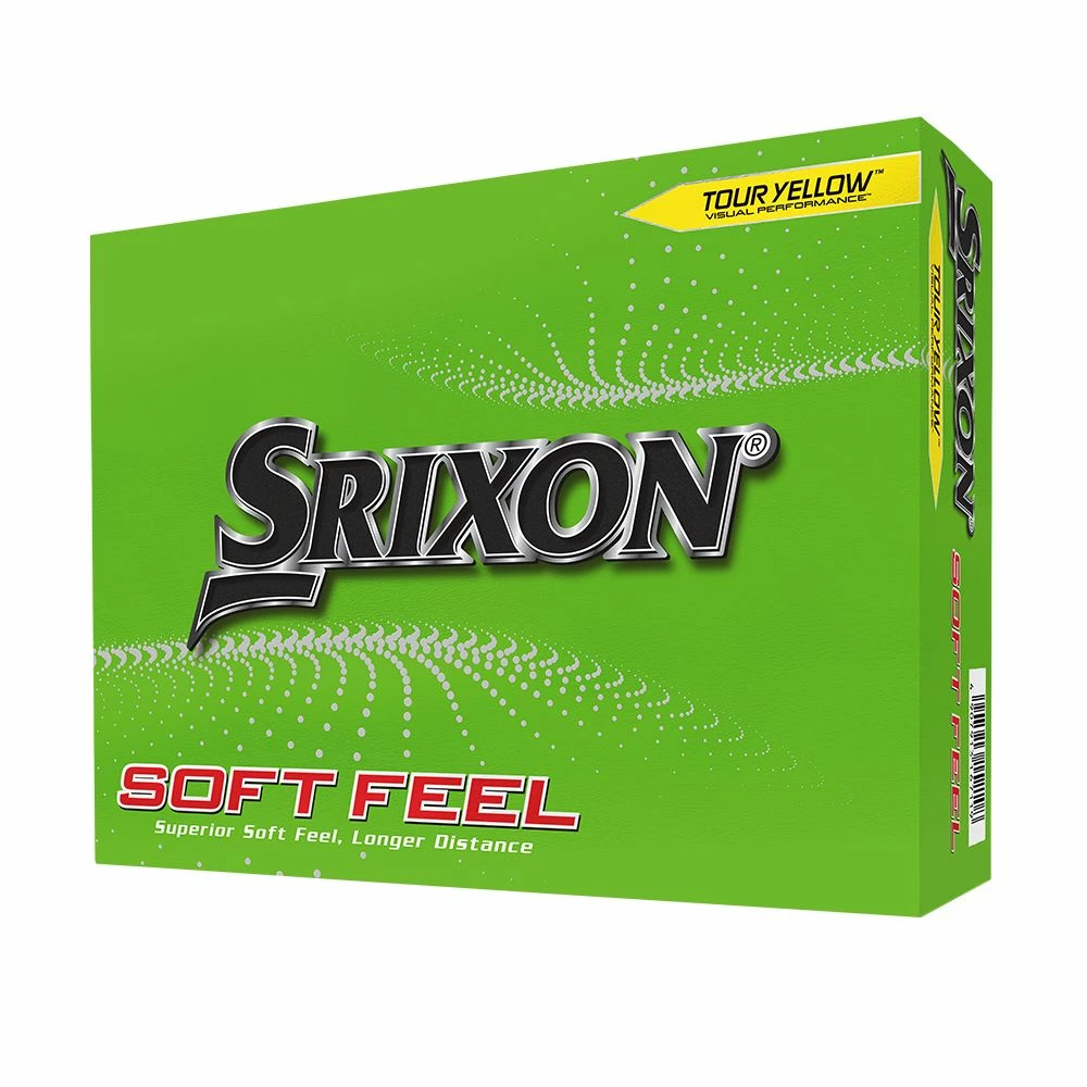 Srixon Soft Feel 2023 Tour Yellow Golf Balls 2 Srixon Soft Feel 2023 Tour Yellow Golf Balls