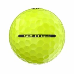 Srixon Soft Feel 2023 Tour Yellow Golf Balls 6 Srixon Soft Feel 2023 Tour Yellow Golf Balls -Golf Gloves Sales soft feel tour yellow side