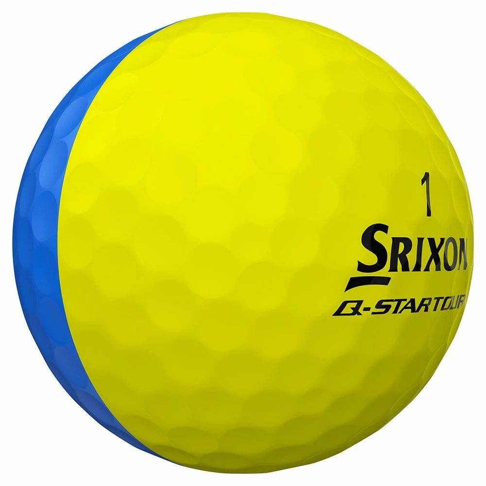Srixon Q-Star Tour Divide Blue Golf Balls 4 Srixon Q-Star Tour Divide Blue Golf Balls - Image 2