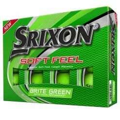 Srixon Soft Feel Brite Green Golf Balls
