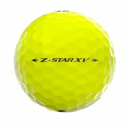 Srixon Z-Star XV 2021 Tour Yellow Golf Balls -Golf Gloves Sales srixon z star xv 2021 yellow golf ball sidestamp