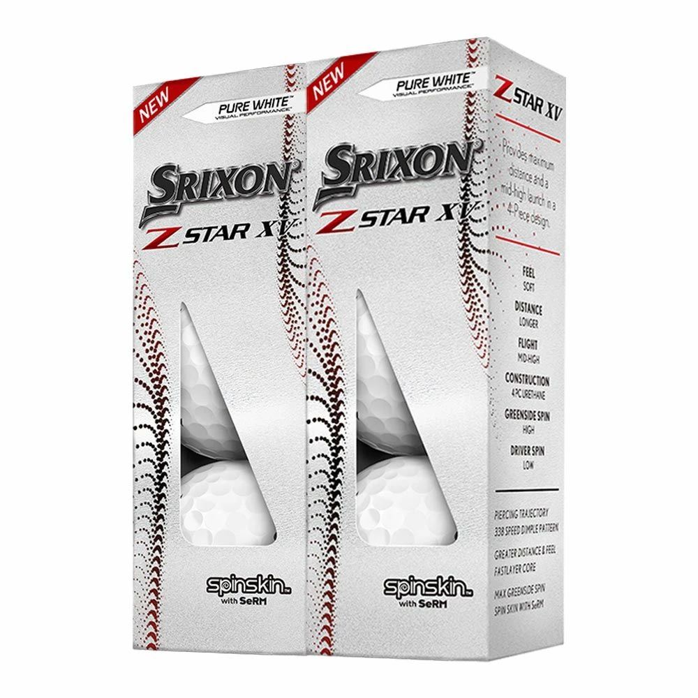 Srixon Z-Star XV 2021 Golf Balls (6 Pack) 3 Srixon Z-Star XV 2021 Golf Balls (6 Pack)