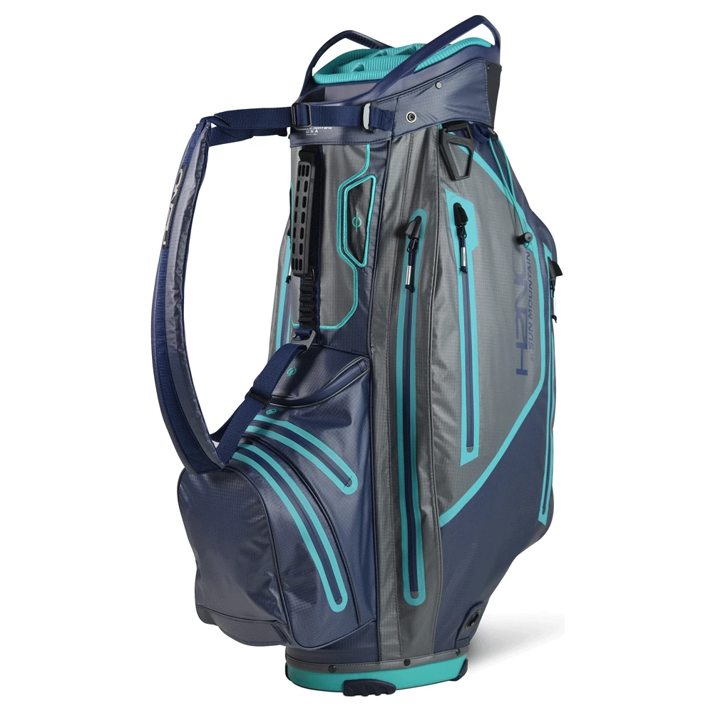 Sun Mountain H2NO Elite Waterproof Golf Cart Bag 3 Sun Mountain H2NO Elite Waterproof Golf Cart Bag