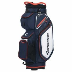 TaylorMade Pro 8.0 Golf Cart Bag -Golf Gloves Sales taylormade 2020 pro 8.0 golf cart bag navy white red