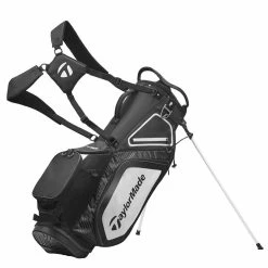 TaylorMade Pro 8.0 Golf Stand Bag -Golf Gloves Sales taylormade 2020 pro 8.0 golf stand bag black white charcoal 1