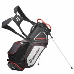 TaylorMade Pro 8.0 Golf Stand Bag -Golf Gloves Sales taylormade 2020 pro 8.0 golf stand bag black white red 1