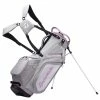 TaylorMade Pro 8.0 Golf Stand Bag -Golf Gloves Sales taylormade 2020 pro 8.0 golf stand bag grey white purple 1 1