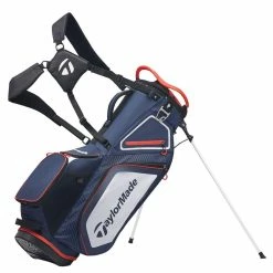 TaylorMade Pro 8.0 Golf Stand Bag -Golf Gloves Sales taylormade 2020 pro 8.0 golf stand bag navy white red 1