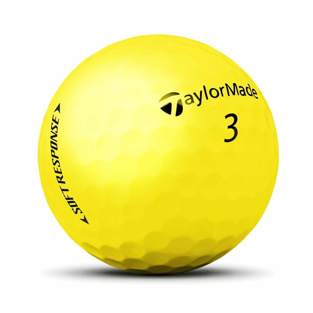 TaylorMade Soft Response Yellow Golf Balls 4 TaylorMade Soft Response Yellow Golf Balls - Image 2