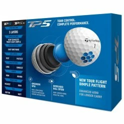 TaylorMade TP5 2021 Golf Balls 7 TaylorMade TP5 2021 Golf Balls -Golf Gloves Sales taylormade 2021 tp5 golf balls packaging back