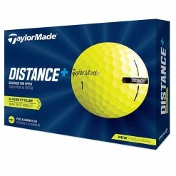 TaylorMade Distance+ Yellow Golf Balls