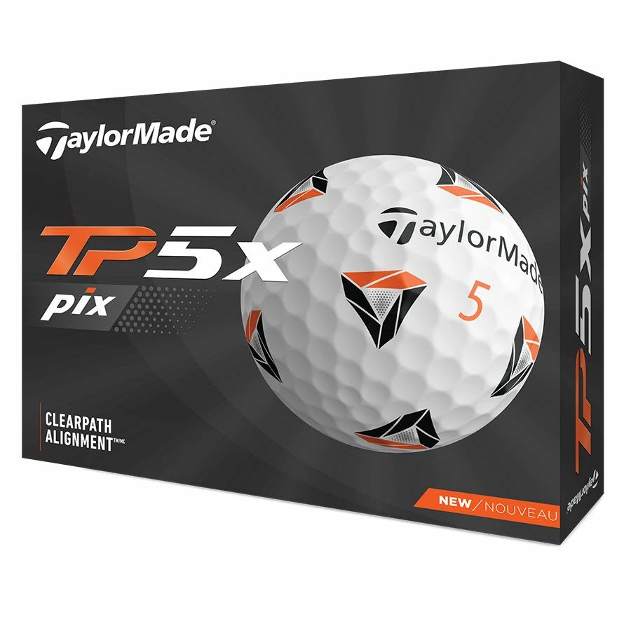 TaylorMade TP5x Pix 2021 Golf Balls 3 TaylorMade TP5x Pix 2021 Golf Balls