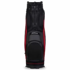 Titleist Jet Black Midsize Staff Cart Bag 7 Titleist Jet Black Midsize Staff Cart Bag -Golf Gloves Sales titleist 2020 jet black midsize staff bag front 1