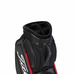 Titleist Jet Black Midsize Staff Cart Bag 9 Titleist Jet Black Midsize Staff Cart Bag -Golf Gloves Sales titleist 2020 jet black midsize staff bag top 1