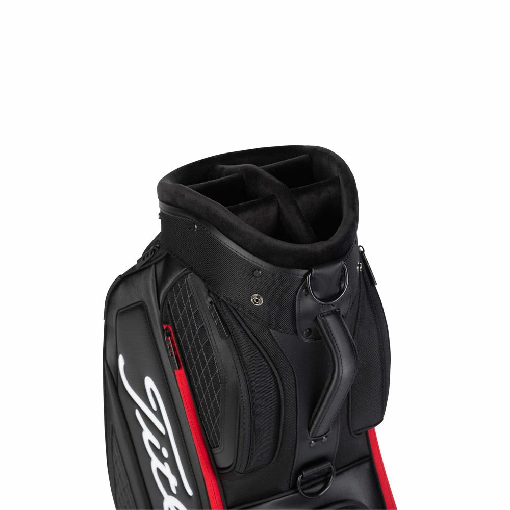 Titleist Jet Black Midsize Staff Cart Bag 6 Titleist Jet Black Midsize Staff Cart Bag - Image 4