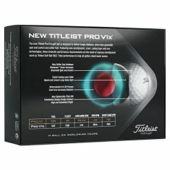 Titleist Pro V1x High Number Golf Balls 9 Titleist Pro V1x High Number Golf Balls -Golf Gloves Sales titleist 2021 pro v1x golf balls packaging back 1