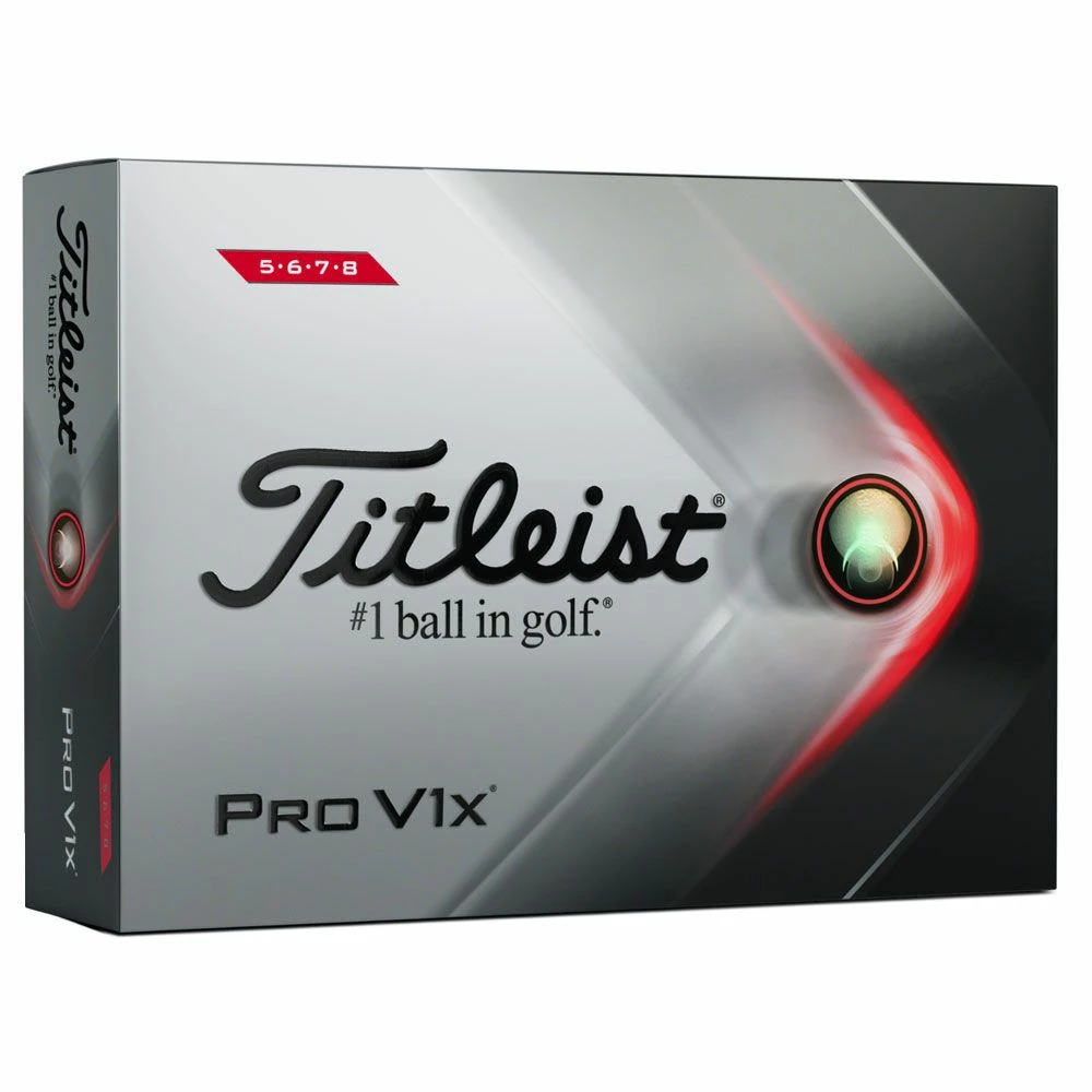 Titleist Pro V1x High Number Golf Balls 3 Titleist Pro V1x High Number Golf Balls
