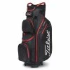 Titleist Cart 14 StaDry 2023 Golf Cart Bag 1 Titleist Cart 14 StaDry 2023 Golf Cart Bag -Golf Gloves Sales titleist cart 14 stadry 2023 golf cart bag black black red
