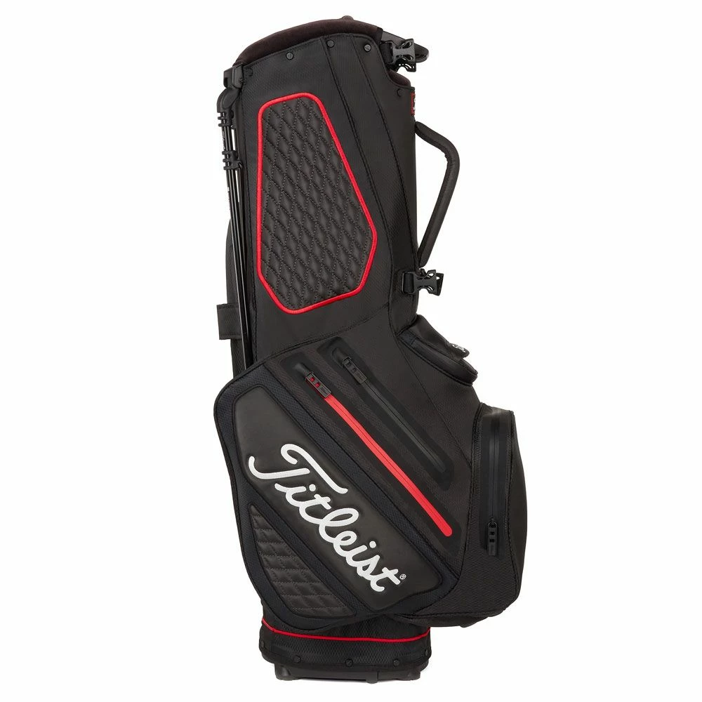 Titleist Jet Black Premium Golf Stadry Stand Bag 4 Titleist Jet Black Premium Golf Stadry Stand Bag - Image 2