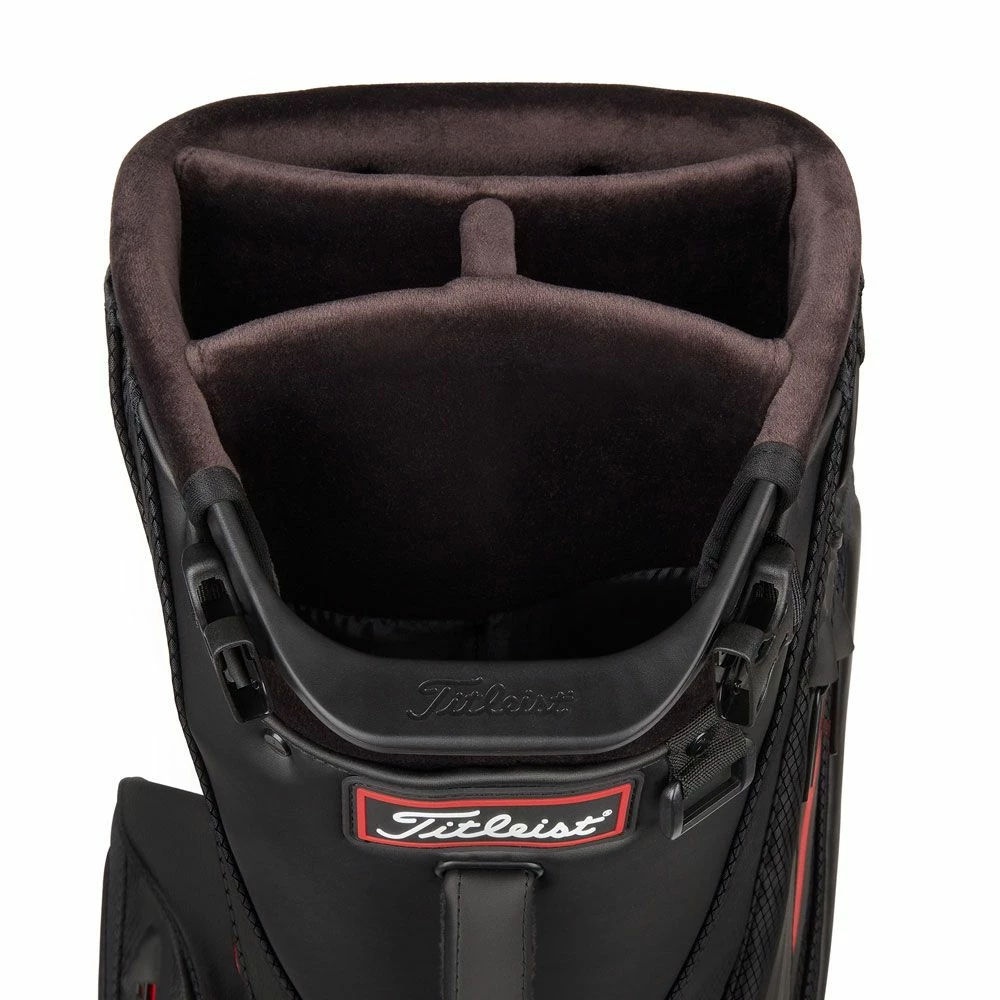Titleist Jet Black Premium Golf Stadry Stand Bag 5 Titleist Jet Black Premium Golf Stadry Stand Bag - Image 3