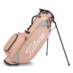 Titleist Players 4 Golf Stand Bag -Golf Gloves Sales titleist players 4 2023 golf stand bag peach grey