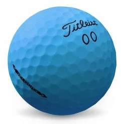 Titleist Velocity 2022 Matte Blue Golf Balls -Golf Gloves Sales titleist velocity golf ball matte blue hero
