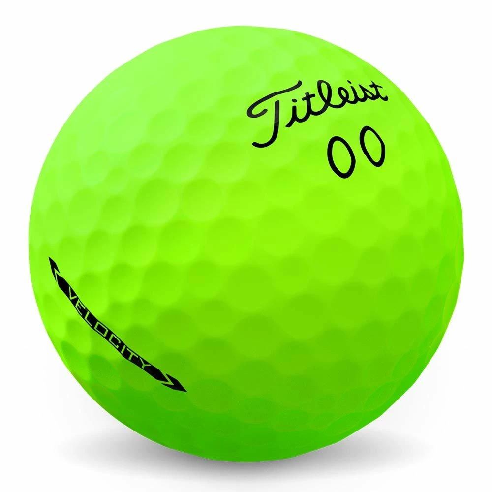 Titleist Velocity 2022 Matte Green Golf Balls 4 Titleist Velocity 2022 Matte Green Golf Balls - Image 2