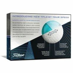 Titleist Tour Speed Golf Balls 14 Titleist Tour Speed Golf Balls -Golf Gloves Sales titleist tour speed dozen back