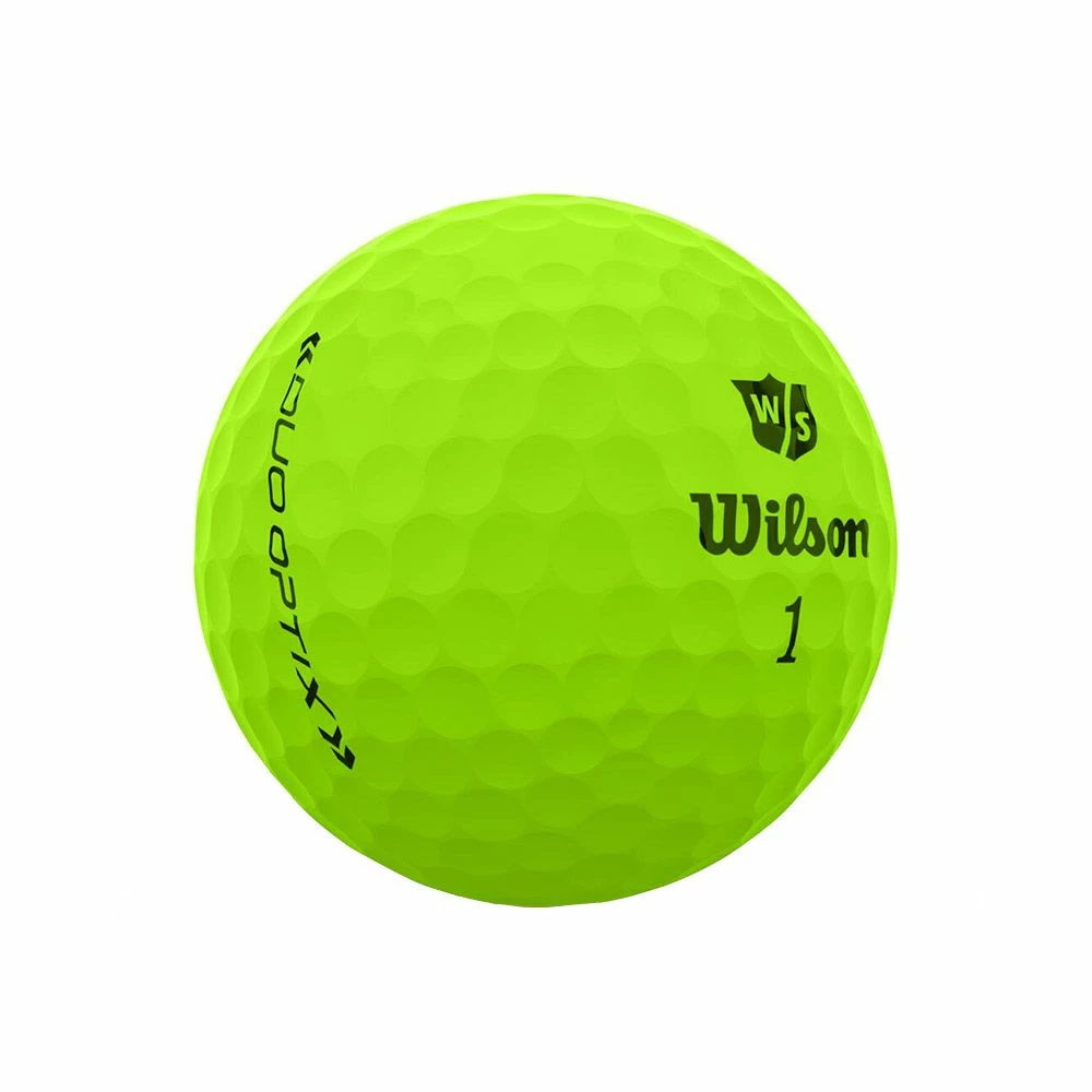 Wilson Staff Duo Optix Green Golf Balls 4 Wilson Staff Duo Optix Green Golf Balls - Image 2